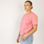 LIMITED EDITION Embroidered Ladies Tee - DUST PINK-Little Windmill Clothing Co