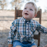 "Tully Baby" Western Romper