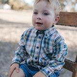"Tully Baby" Western Romper