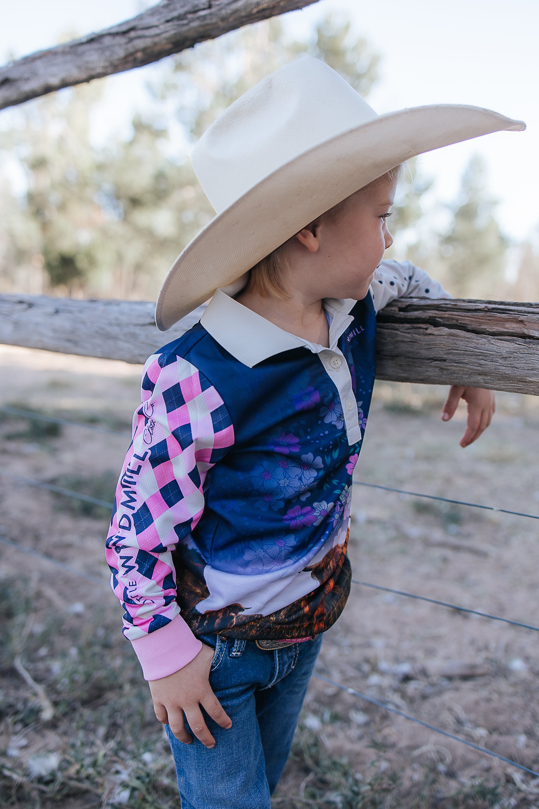 Highlander Fishing Long Sleeve Shirt-Little Windmill Clothing Co
