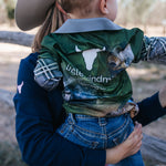 Hunting Scrub Green Long Sleeve Fishing Shirt-Little Windmill Clothing Co