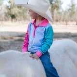 Cowgirl Boots Fishing Long Sleeve Shirt-Little Windmill Clothing Co