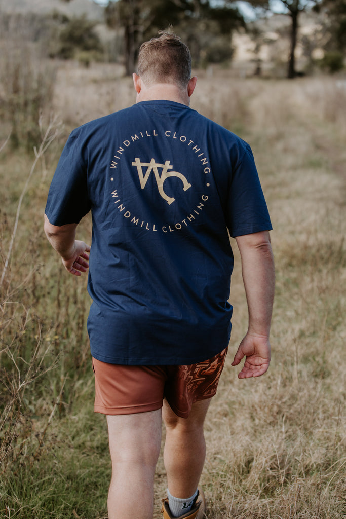 Dust Scene Bull Footy Shorts-Little Windmill Clothing Co