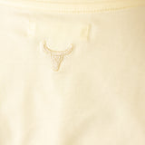 LIMITED EDITION Embroidered Tee - Kids - CREAM-Little Windmill Clothing Co