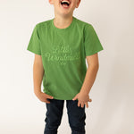 LIMITED EDITION Embroidered Tee - Kids - MOSS GREEN-Little Windmill Clothing Co