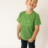 LIMITED EDITION Embroidered Tee - Kids - MOSS GREEN-Little Windmill Clothing Co