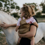 "Blaze" Brown Overalls-Little Windmill Clothing Co