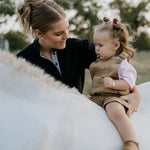 "Blaze" Brown Overalls-Little Windmill Clothing Co