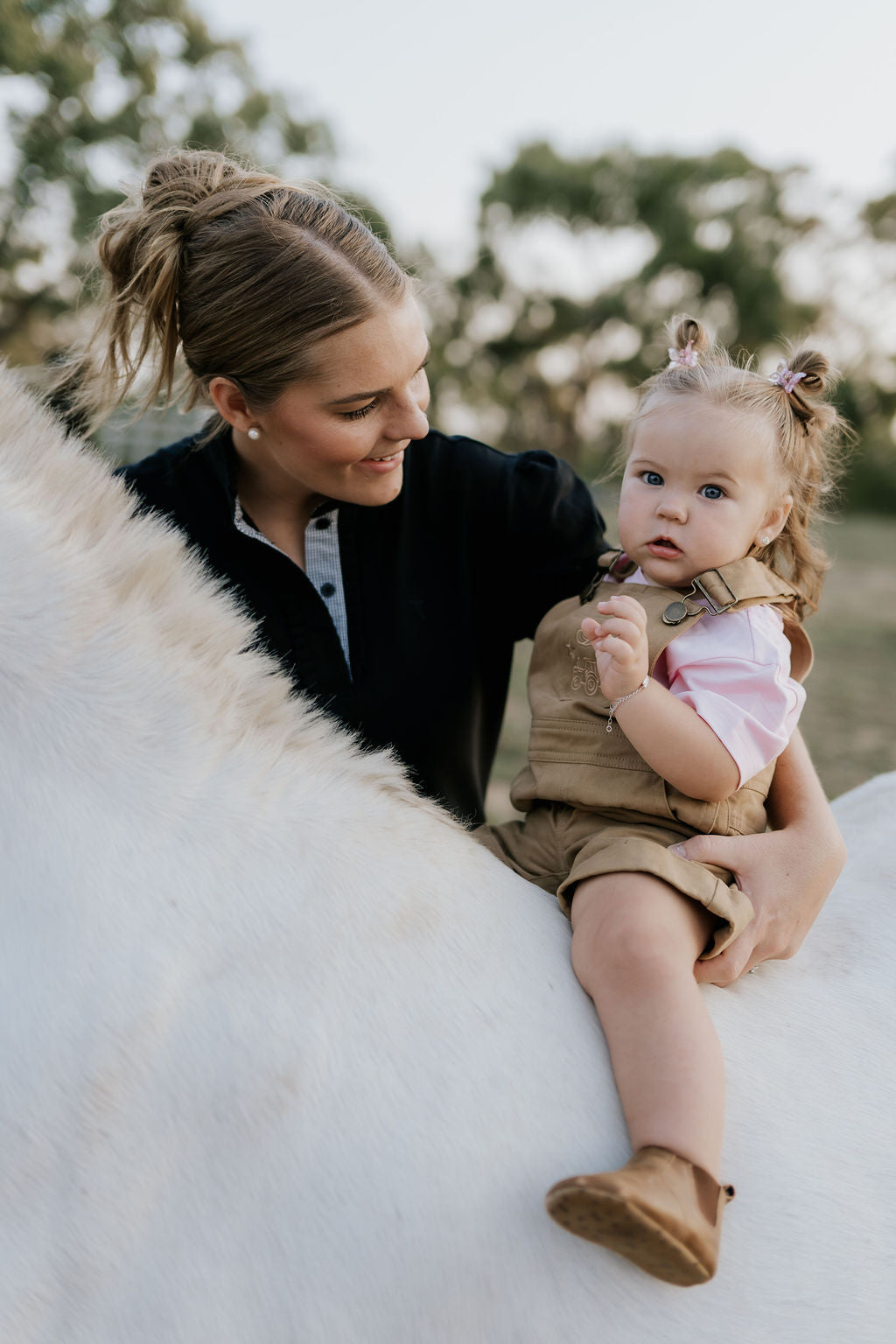 "Blaze" Brown Overalls-Little Windmill Clothing Co