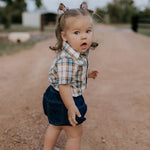 "Harley" Denim Baby Bloomers-Little Windmill Clothing Co