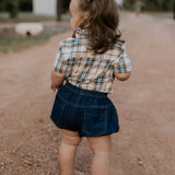 "Harley" Denim Baby Bloomers-Little Windmill Clothing Co