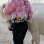 Little Windmill unisex bootcut jeans worn by child showing timeless bootcut country style