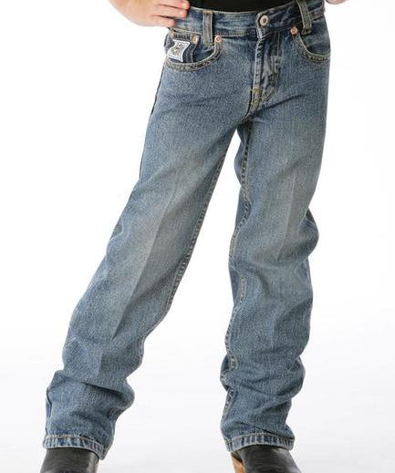 Cinch toddler kids stone wash slim fit adjustable waistband jeans