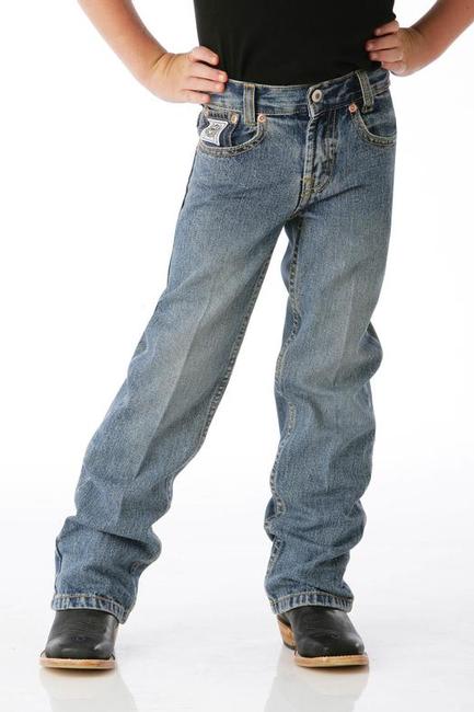 Cinch Toddler/Kids Stone Wash Dark Jeans-Little Windmill Clothing Co