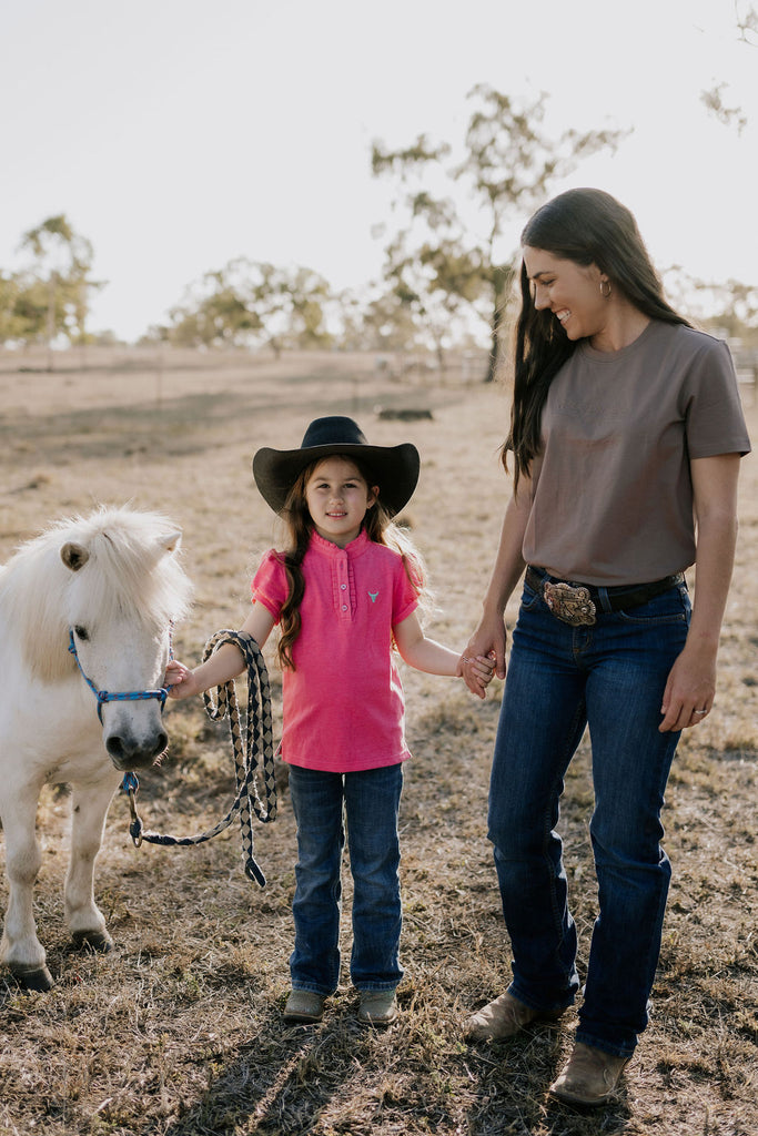 WC Ladies Tee - Dust-Little Windmill Clothing Co