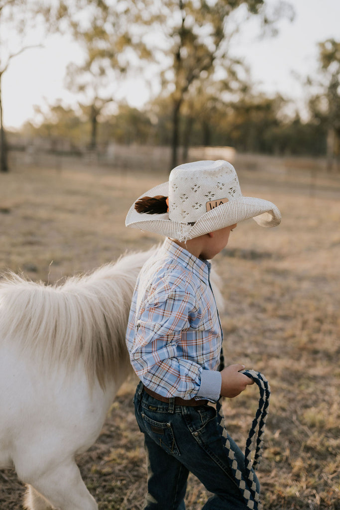 "Jae" Country Fresh Checked Long Sleeve Shirt-Little Windmill Clothing Co