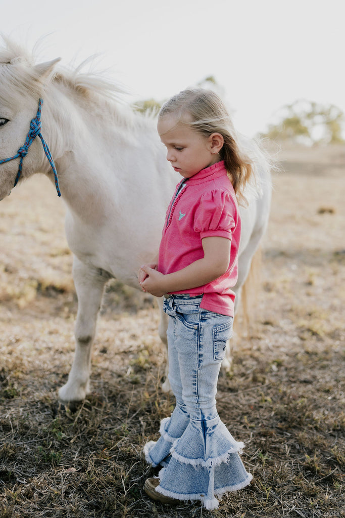 Little Windmill Clothing Co Flare Jeans-Little Windmill Clothing Co