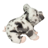 Zoinkie soft spotted pig detail showing cute spotted pig soft toy for country kids