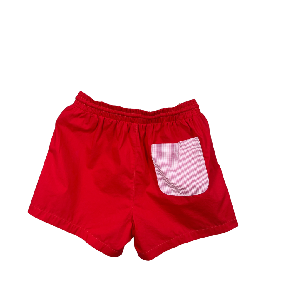 "Must Have" Ruby Cotton Detailed Shorts-Little Windmill Clothing Co