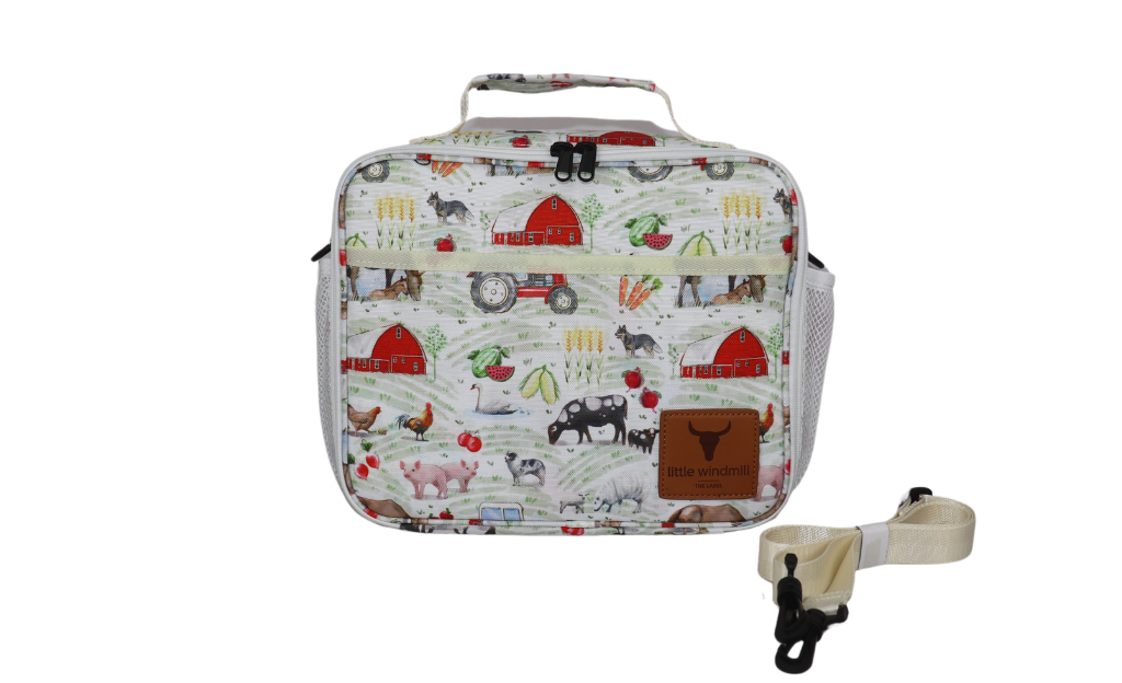 Insulated Lunch/Storage Bag - Farm Style-Little Windmill Clothing Co