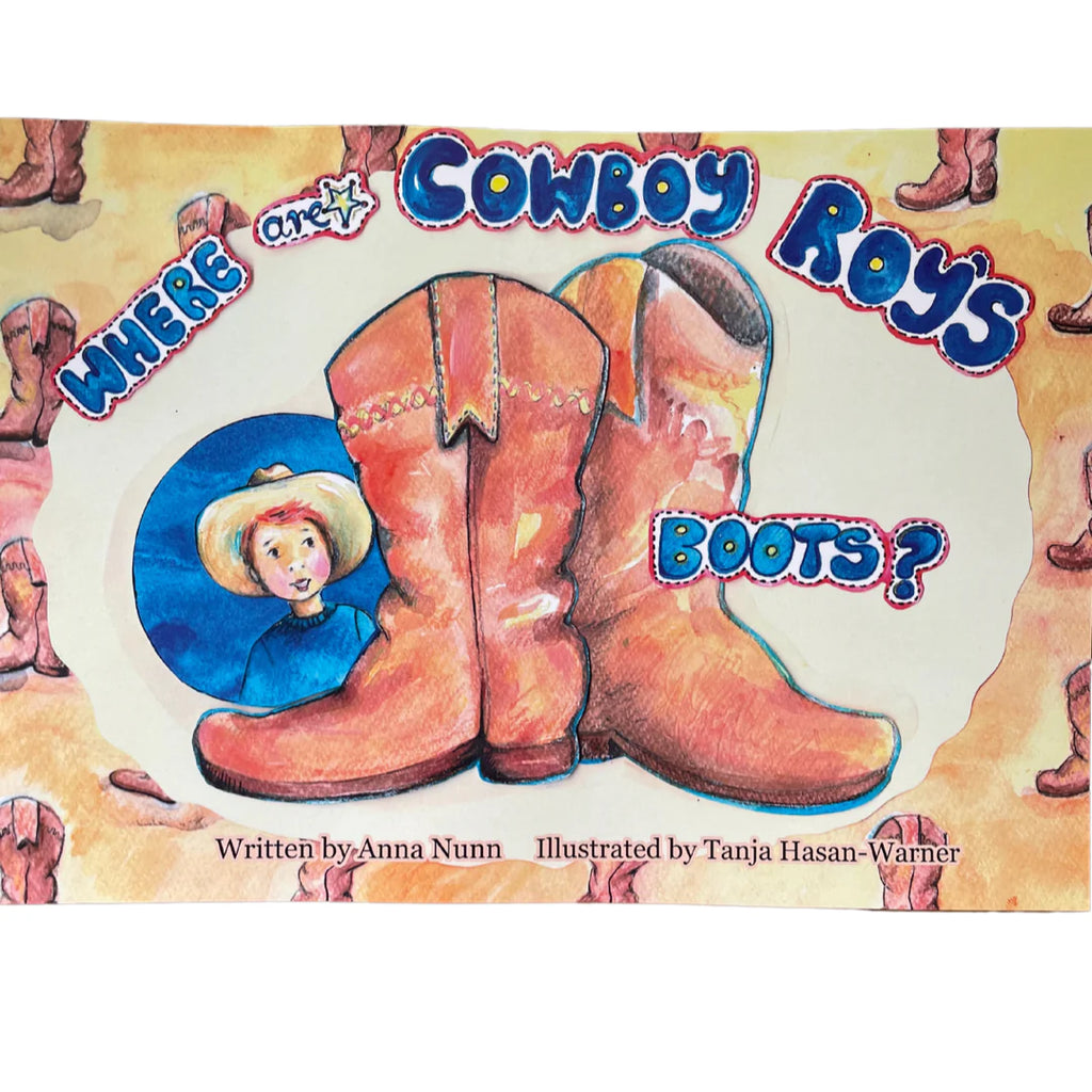 Where Are Cowboy Roy's Boots?-Little Windmill Clothing Co
