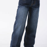 Cinch Boys White Label dark regular fit jeans with adjustable waistband and five pockets