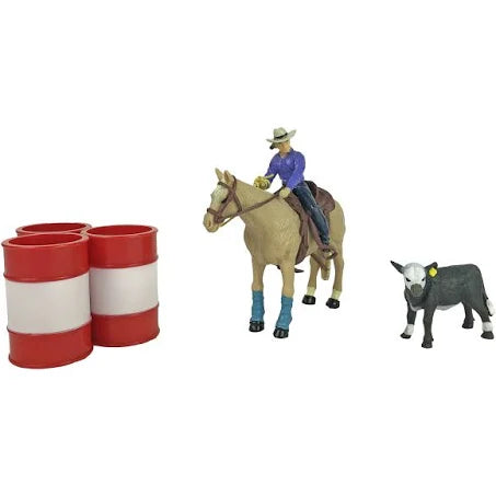 All Round Cowgirl with Barrels Racer-Little Windmill Clothing Co