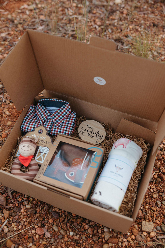 Country Baby Hamper-Little Windmill Clothing Co