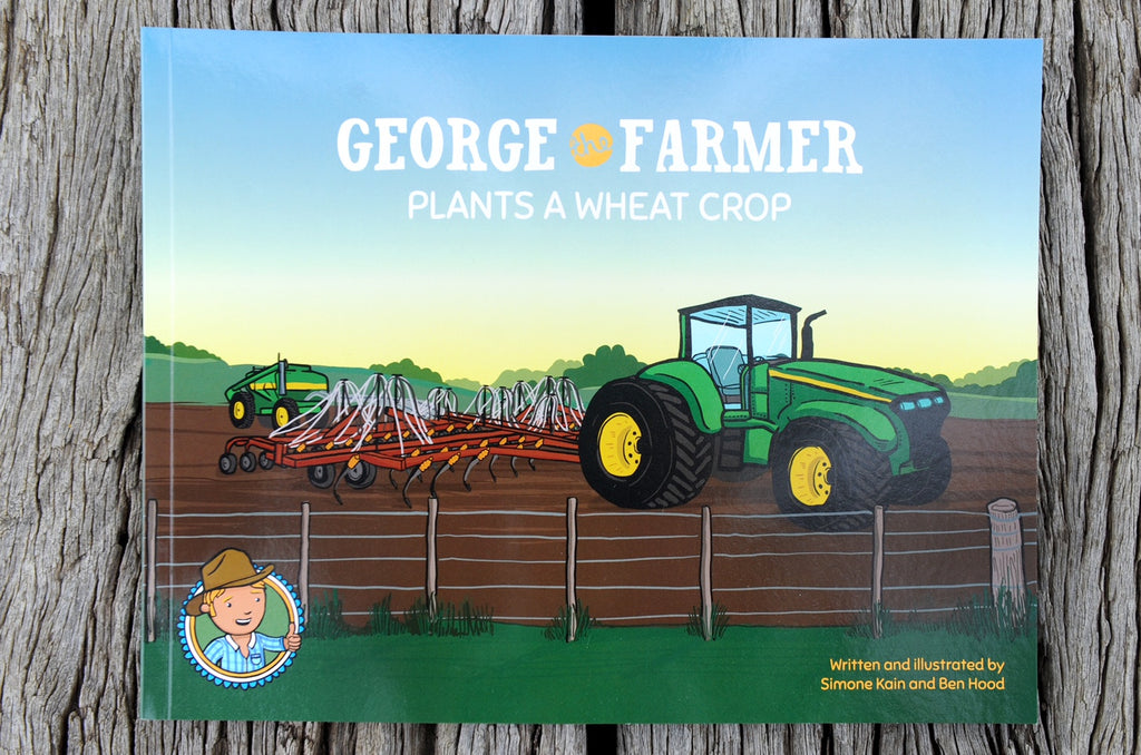 George the Farmer Plants A Wheat Crop-Little Windmill Clothing Co